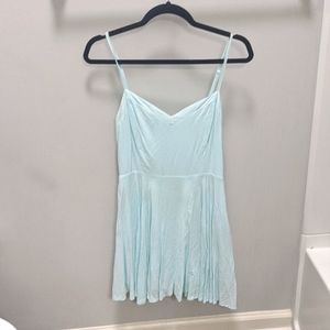 Light blue mini dress